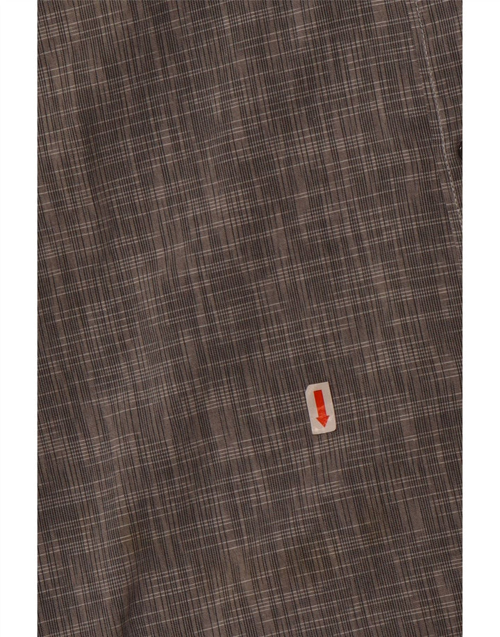 Męska koszula slim fit Calvin Klein Jeans Średnioszara bawełniana w plamki