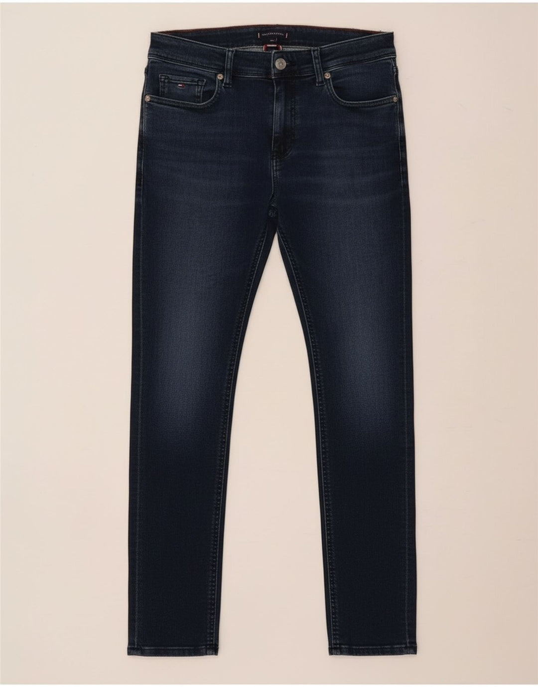 Dżinsy chłopięce Tommy Hilfiger Slim, 13-14 lat, granatowe, bawełniane