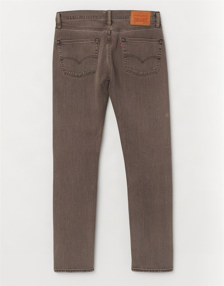 Męskie jeansy Levi's 502 Tapered W30 L32 Szara bawełna