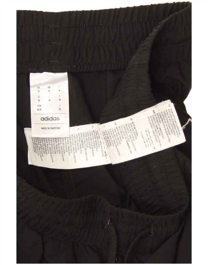 Męskie spodnie dresowe Adidas, średni czarny poliester