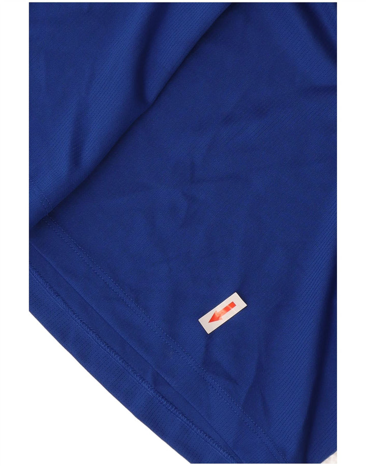 Męska koszulka Adidas Primegreen Top, średni niebieski poliester