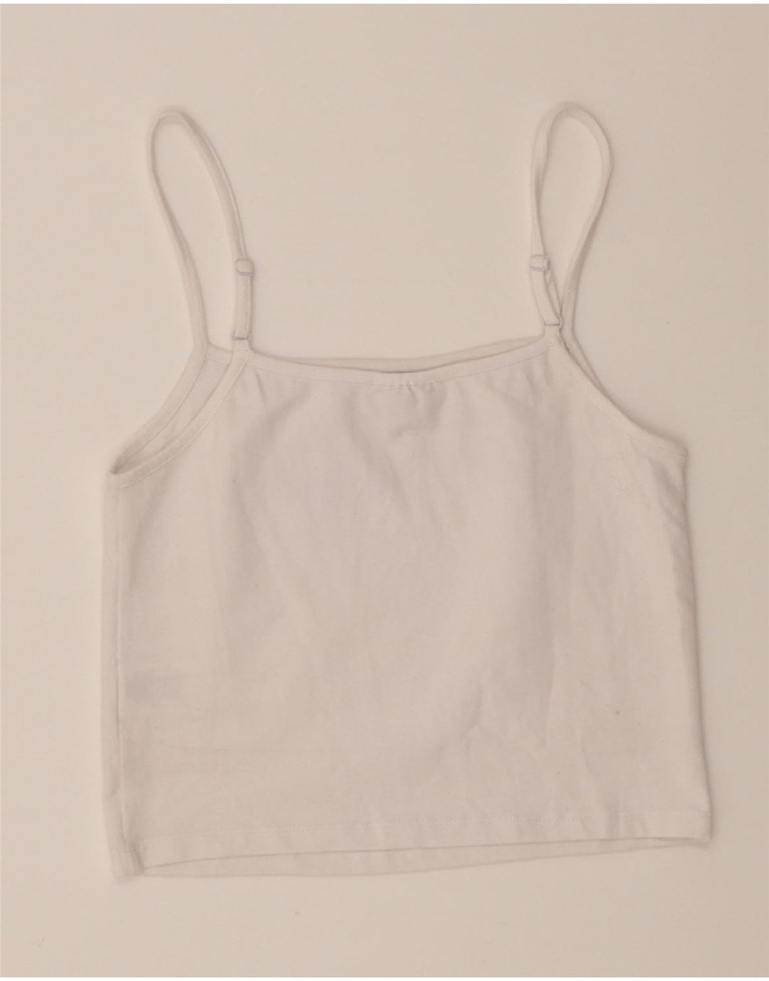 FILA Womens Graphic Cami Top UK 8 Small White Polyester Vintage Fila and Second-Hand Fila from Messina Hembry 