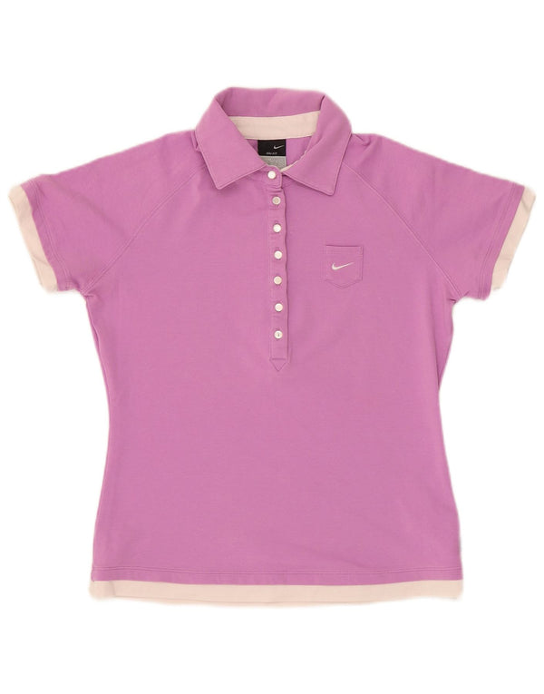 Damska koszulka polo Nike UK 8/10, mała, różowa