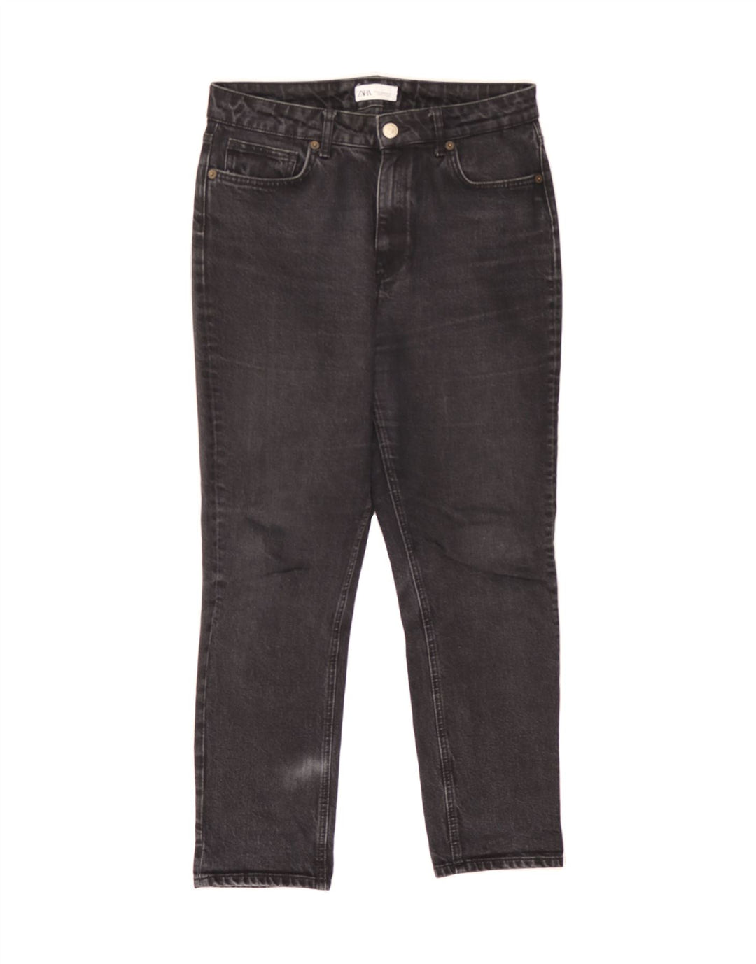ZARA Womens Slim Jeans EU 42 Large W32 L27 Black Cotton Vintage Zara and Second-Hand Zara from Messina Hembry 