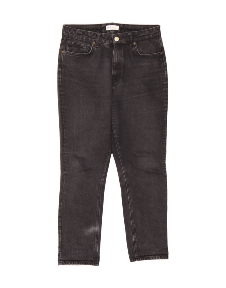 ZARA Womens Slim Jeans EU 42 Large W32 L27 Black Cotton Vintage Zara and Second-Hand Zara from Messina Hembry 