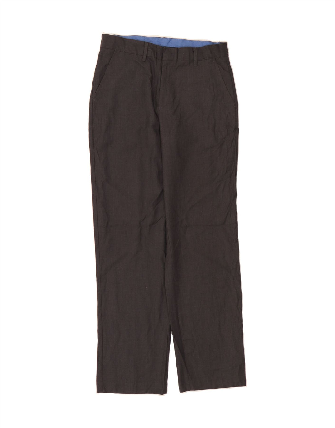 IZOD Boys Straight Suit Trousers 15-16 Years W30 L30 Grey Polyester Vintage Izod and Second-Hand Izod from Messina Hembry 