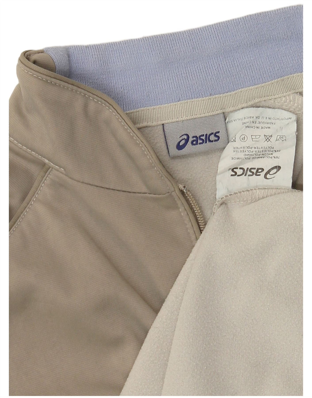Damska kurtka dresowa Asics UK 14 Medium Khaki, poliamid