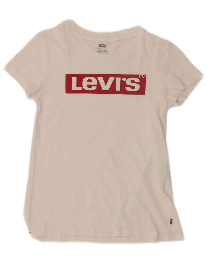 Damska koszulka z grafiką Levi's Top UK 2 2XS biała
