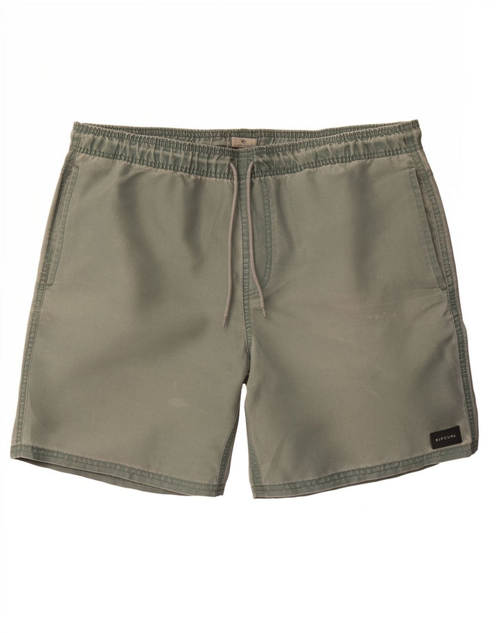 Męskie spodenki kąpielowe Rip Curl, średni zielony poliester