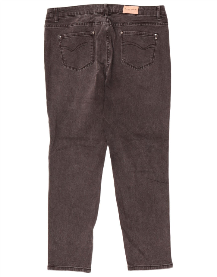 Damskie jeansy Naf Naf EU 42 Large W34 L28 Szare