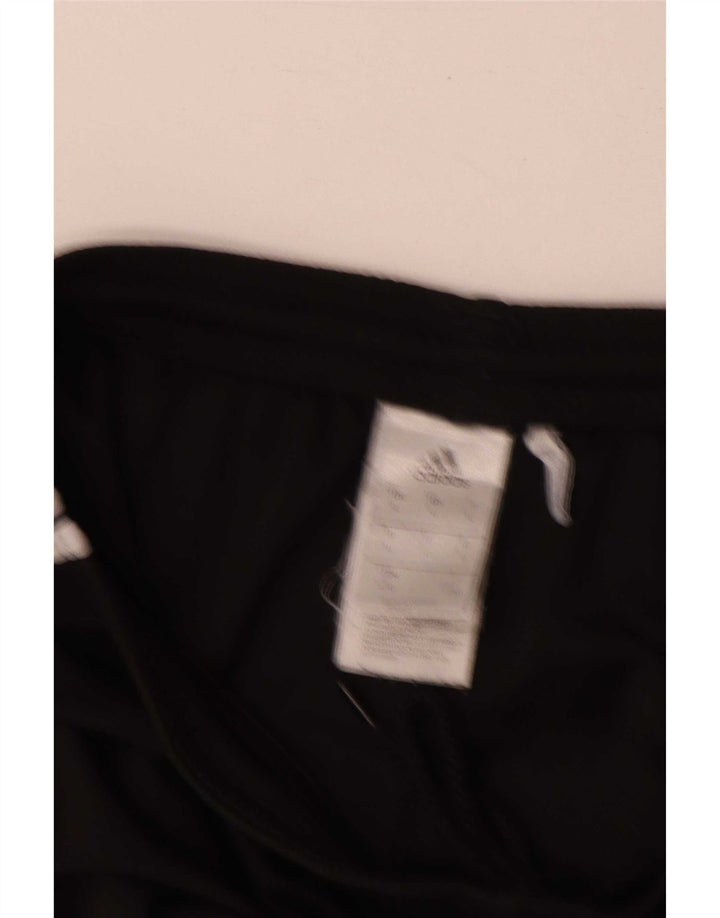 Męskie spodenki sportowe Adidas Climalite, duże, czarne, poliestrowe