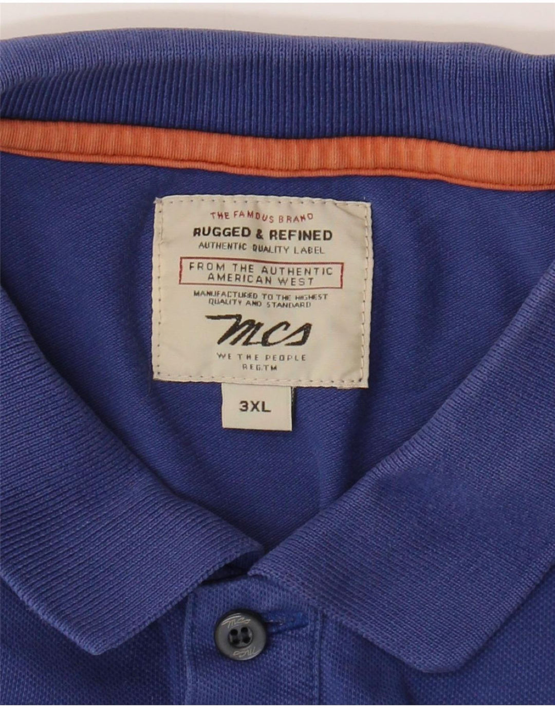 Męska koszulka polo Marlboro Classics 3XL granatowa