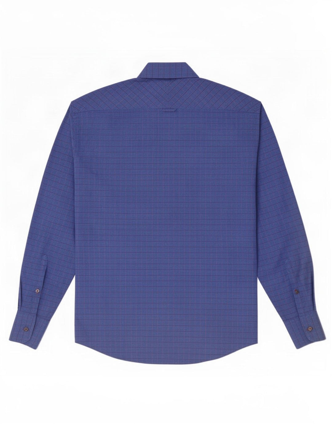 Koszula męska Ben Sherman, bawełniana, w średnią niebieską kratkę