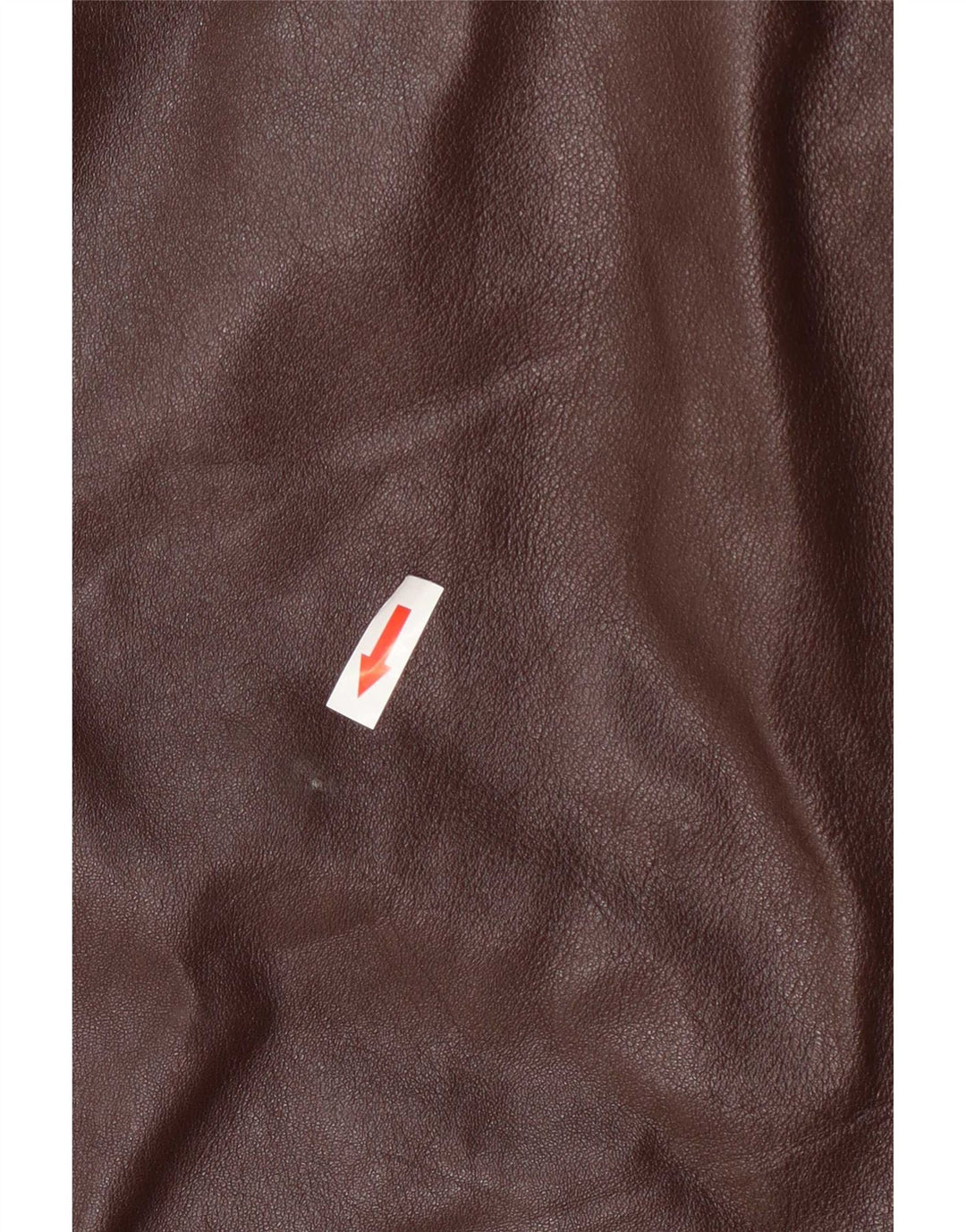 Vintage damski płaszcz skórzany IT 48 XL bordowy