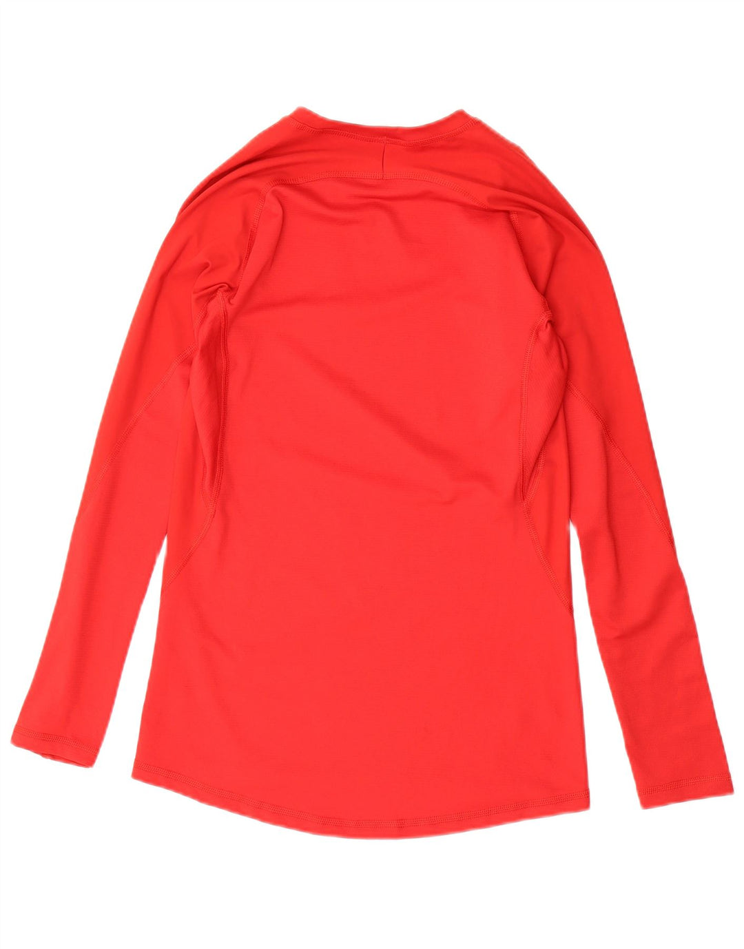 Damska koszulka ADIDAS Climacool z długim rękawem, UK 12, średni czerwony poliester