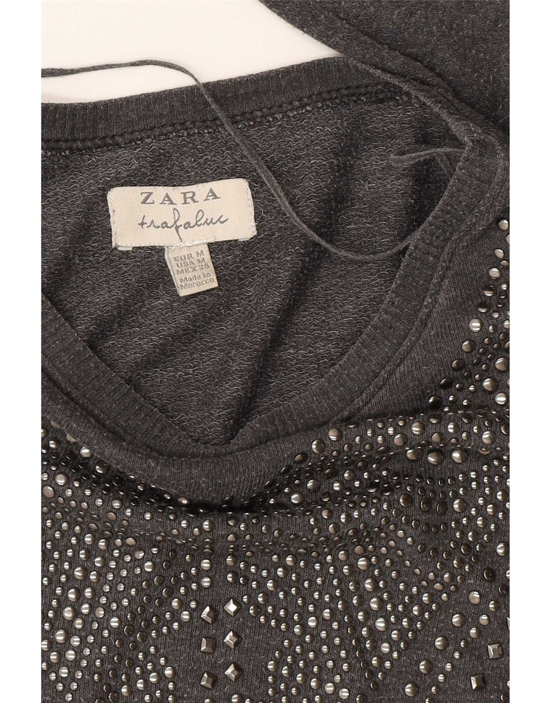 Bluza damska Zara Trafaluc UK 14, średnia szarość