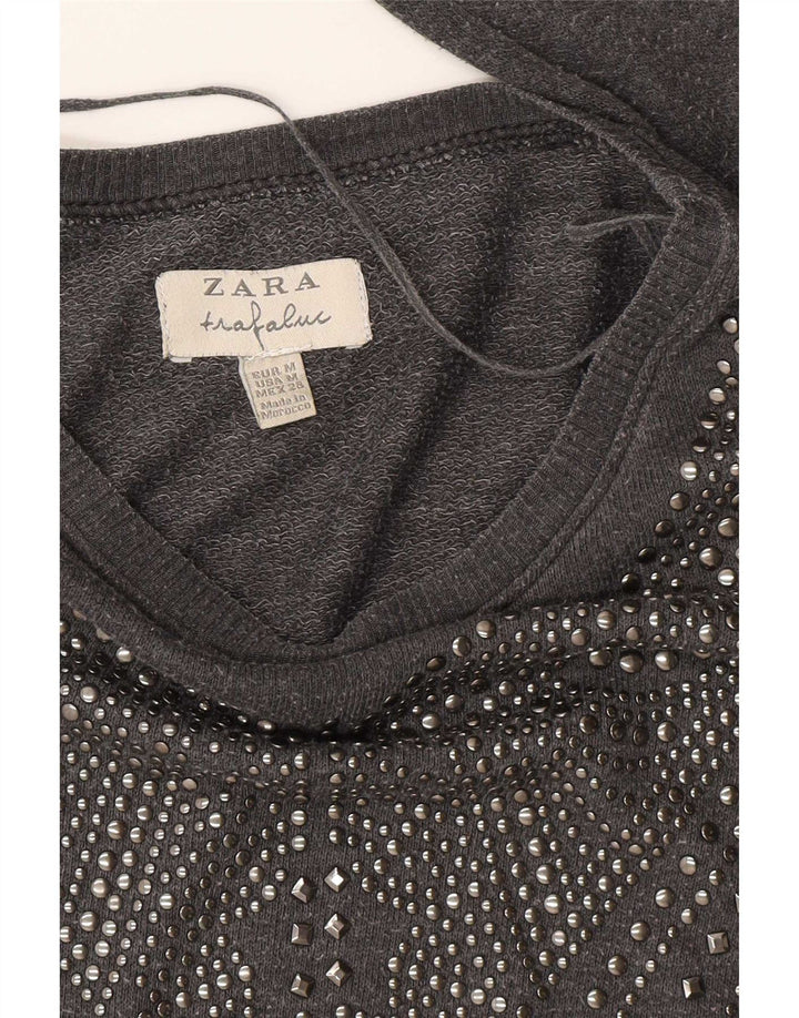 Bluza damska Zara Trafaluc UK 14, średnia szarość