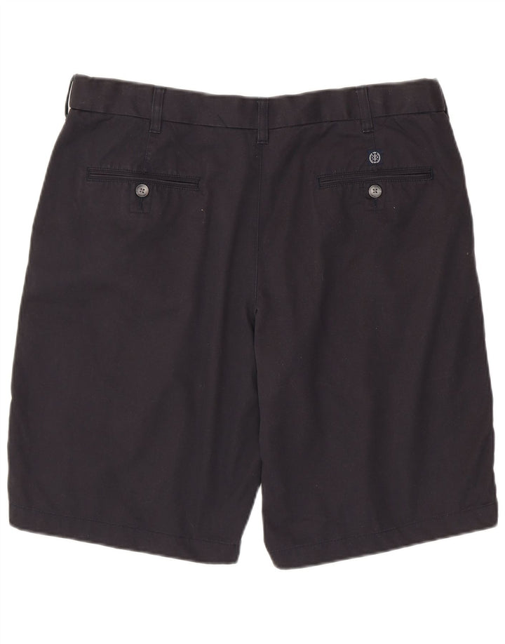 Marks & Spencer Męskie spodenki Chino W36, duże, granatowe, bawełniane