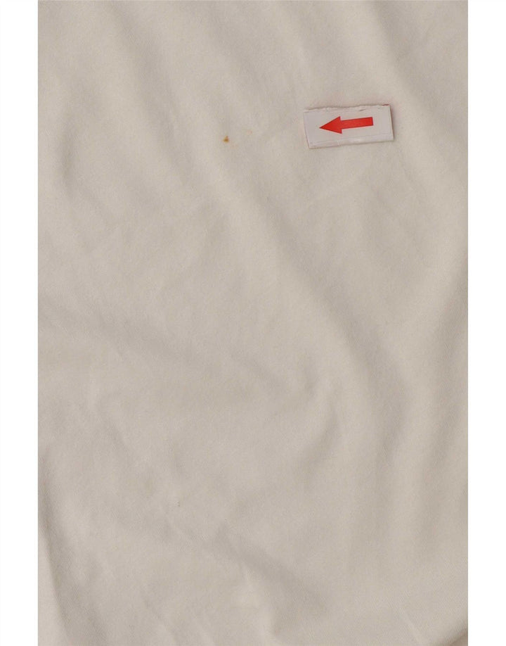 Męska koszulka z grafiką Levi's Top, średnia, biała bawełna