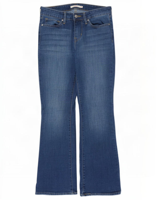 Damskie jeansy Levi's 715 Bootcut W28 L28 Niebieskie bawełniane