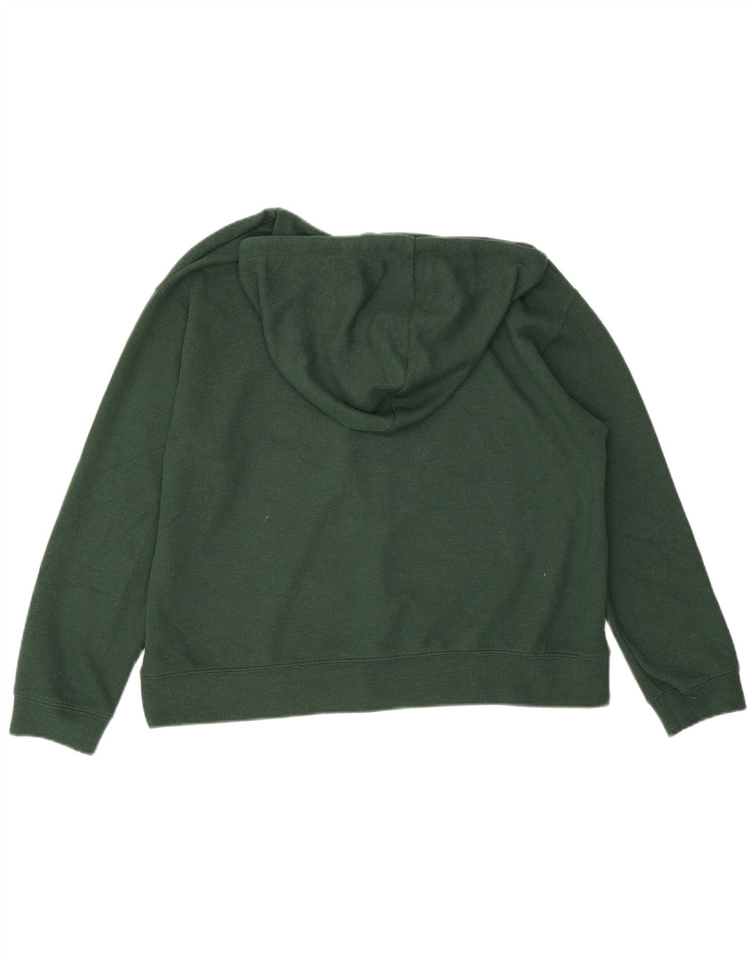 Damski sweter oversize z kapturem Zara UK 10, mały, zielony, poliester