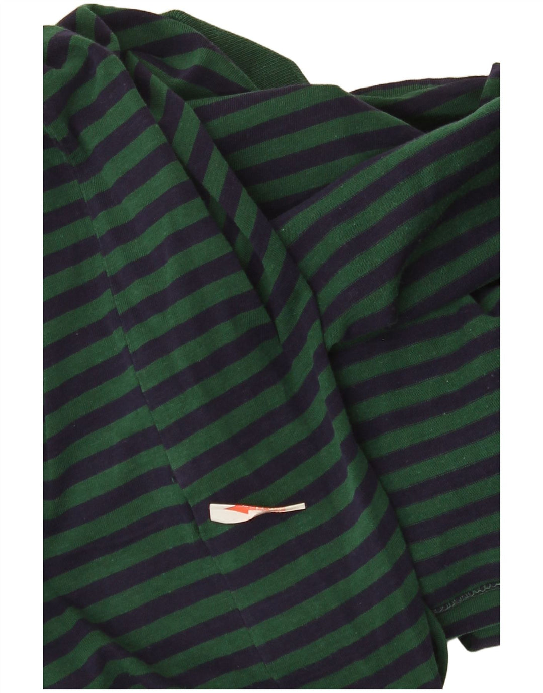 Męska koszulka polo Lacoste, rozmiar 4, w średnie zielone prążki