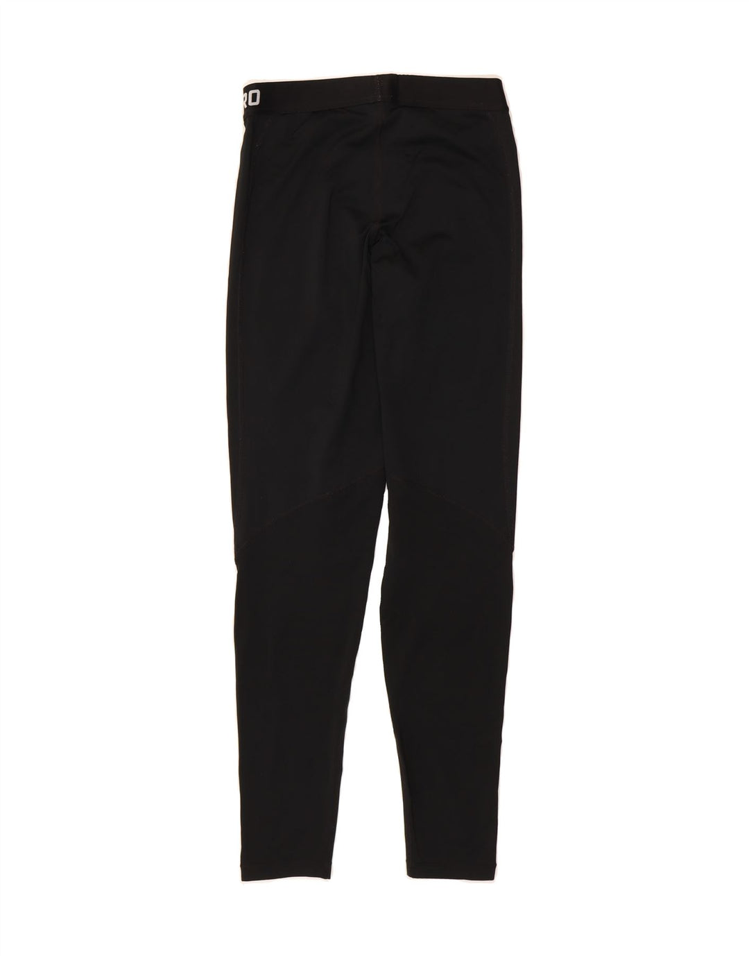 NIKE Womens Graphic Leggings UK 12 Medium  Black Vintage Nike and Second-Hand Nike from Messina Hembry 