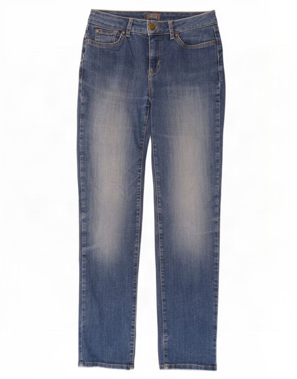 Marks & Spencer Damskie Per Una Straight Jeans UK 8 Small W30 L29 Niebieskie