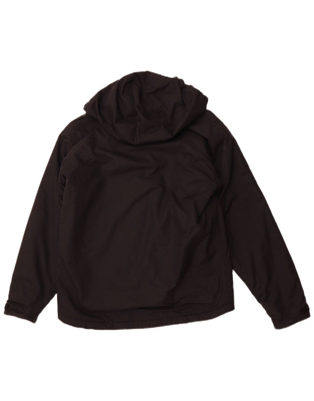 Męska kurtka przeciwdeszczowa z kapturem BERGHAUS UK 36, mała, czarna, nylonowa