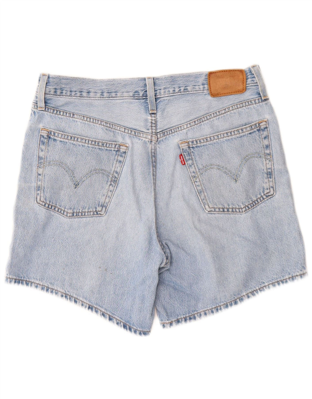 Damskie spodenki jeansowe Levi's W28 Średni niebieski, bawełniany