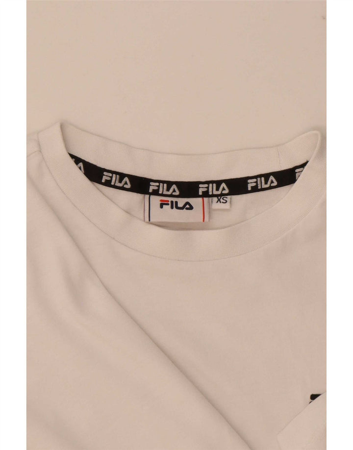 T-shirt damski Fila Top UK 6 XS biały