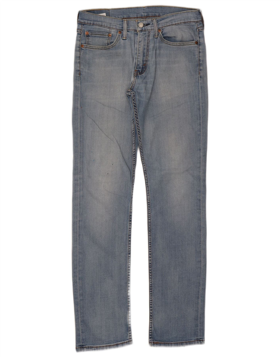 Męskie jeansy slim fit Levi's W31 L34 Niebieskie bawełniane