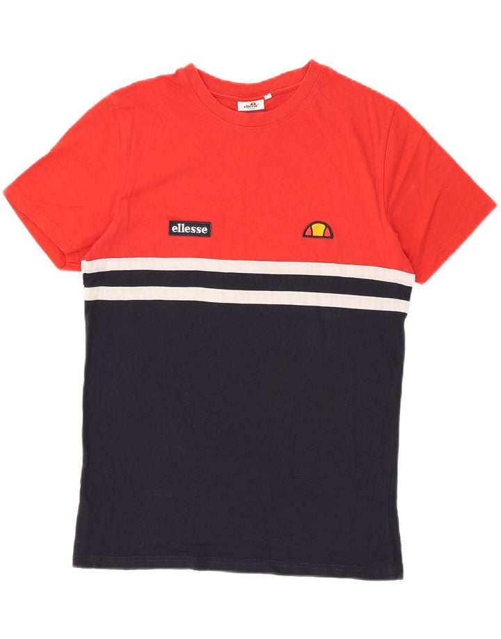 Koszulka męska Heritage ELLESSE Top w kolorze średniej czerwieni