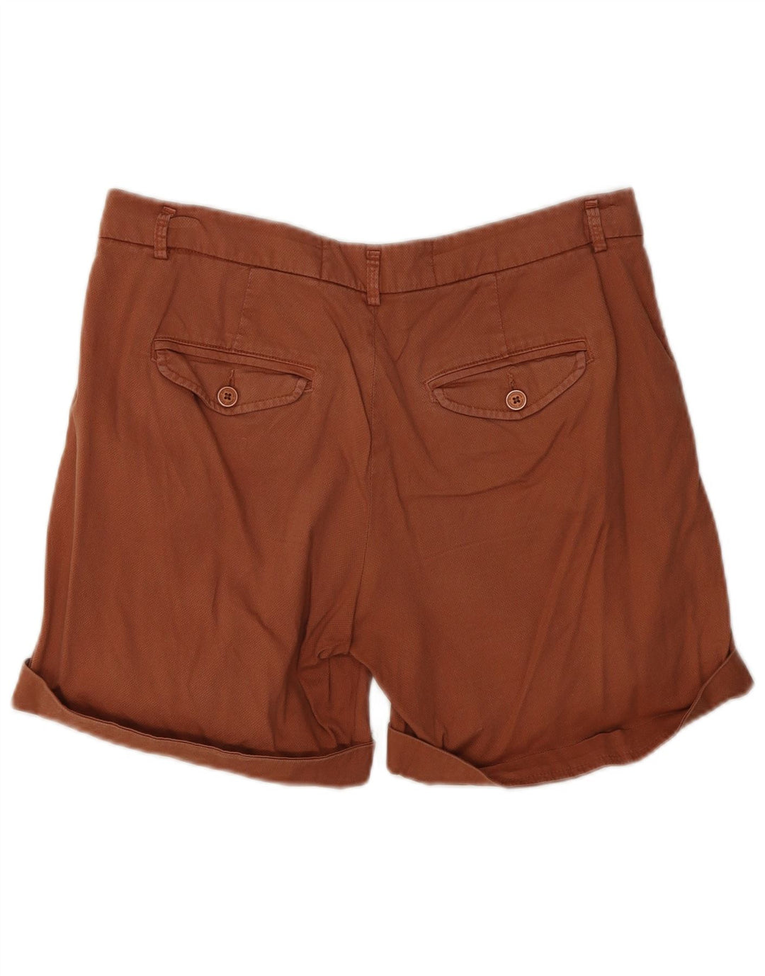 Damskie spodenki Chino BENETTON UK 10 Small W30 Brązowe bawełniane