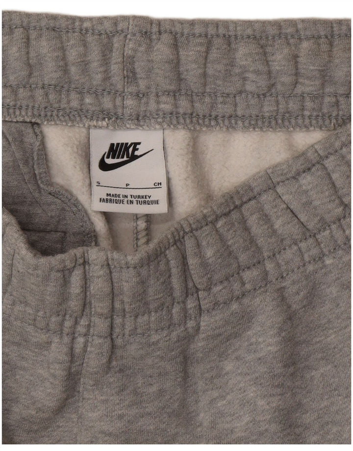 Męskie spodnie dresowe Nike, małe, szare, bawełniane