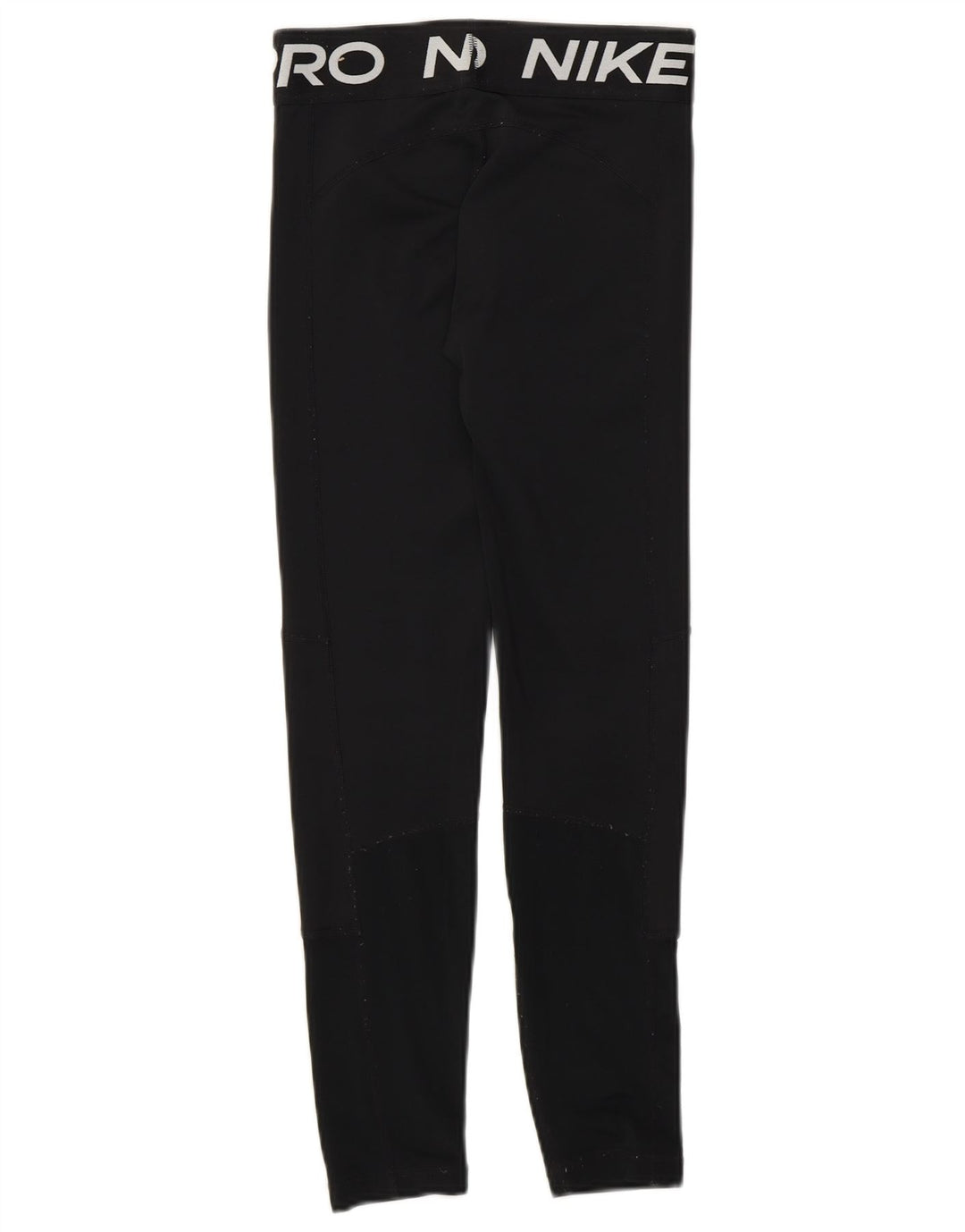 Dziewczęce legginsy z grafiką Nike 10-11 lat, średni czarny poliester