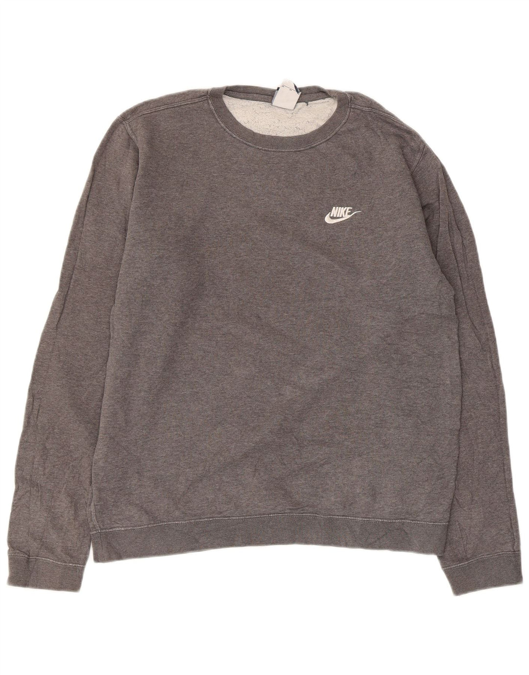 Męska bluza dresowa Nike, średnioszara, bawełniana