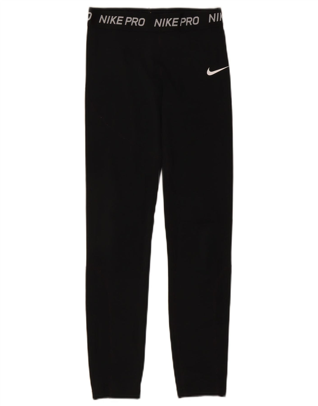 Damskie legginsy Nike Graphic UK 4 XS, czarne, poliestrowe
