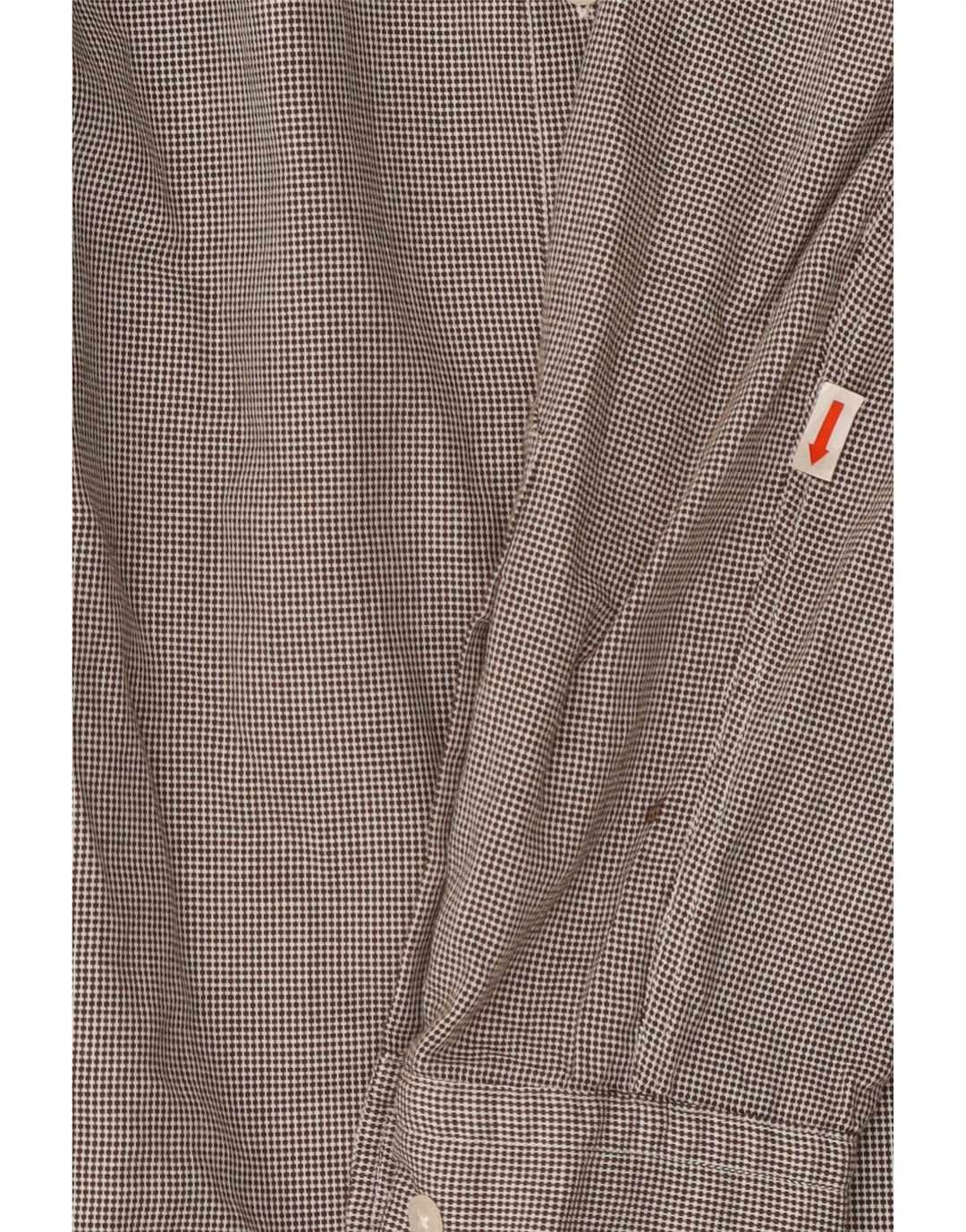 MASSIMO DUTTI Mens Shirt Medium Grey Check Cotton Vintage Massimo Dutti and Second-Hand Massimo Dutti from Messina Hembry 