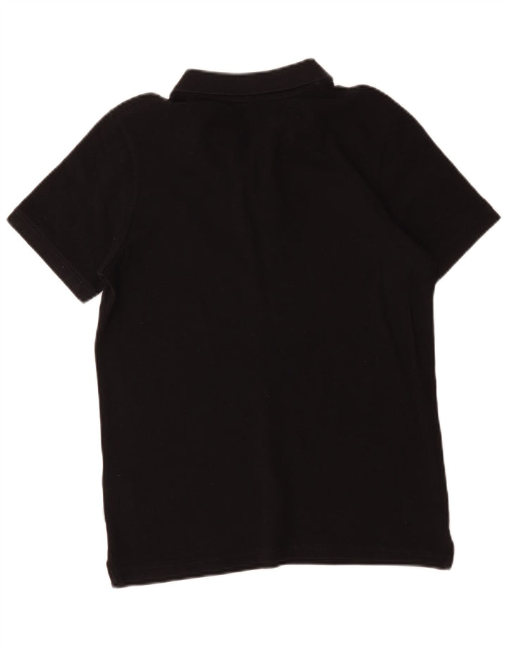 Męska koszulka polo Jack & Jones, mała, czarna, bawełniana