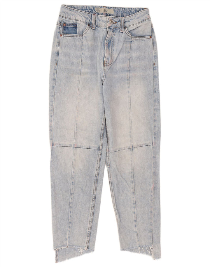 Damskie krótkie jeansy Topshop W25 L23 Niebieskie