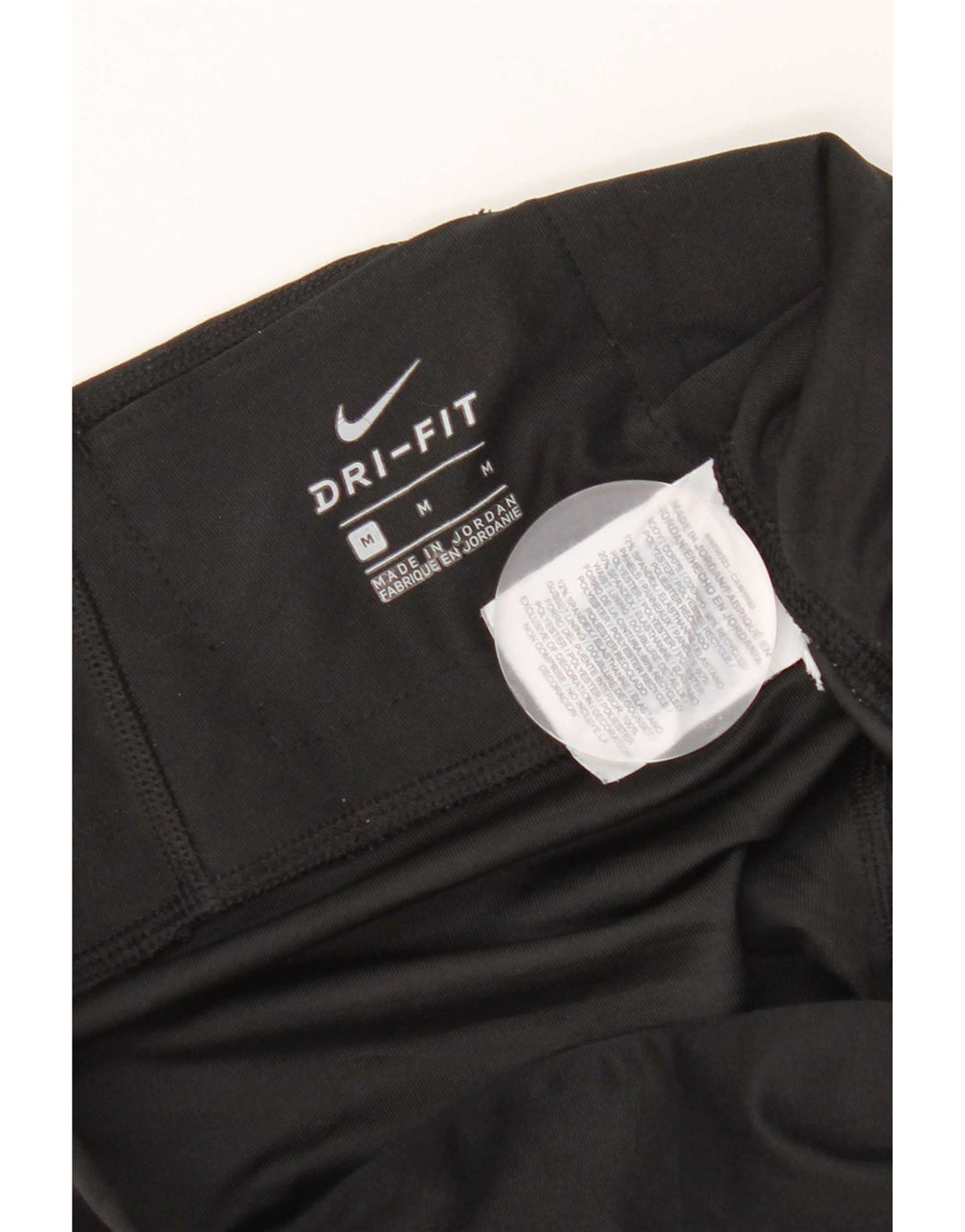 Damskie legginsy Nike Dri Fit UK 14, poliester w kolorze średniej czerni