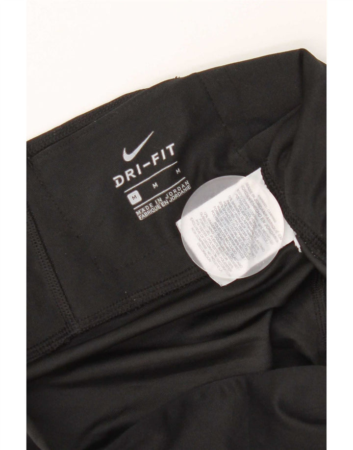 Damskie legginsy Nike Dri Fit UK 14, poliester w kolorze średniej czerni