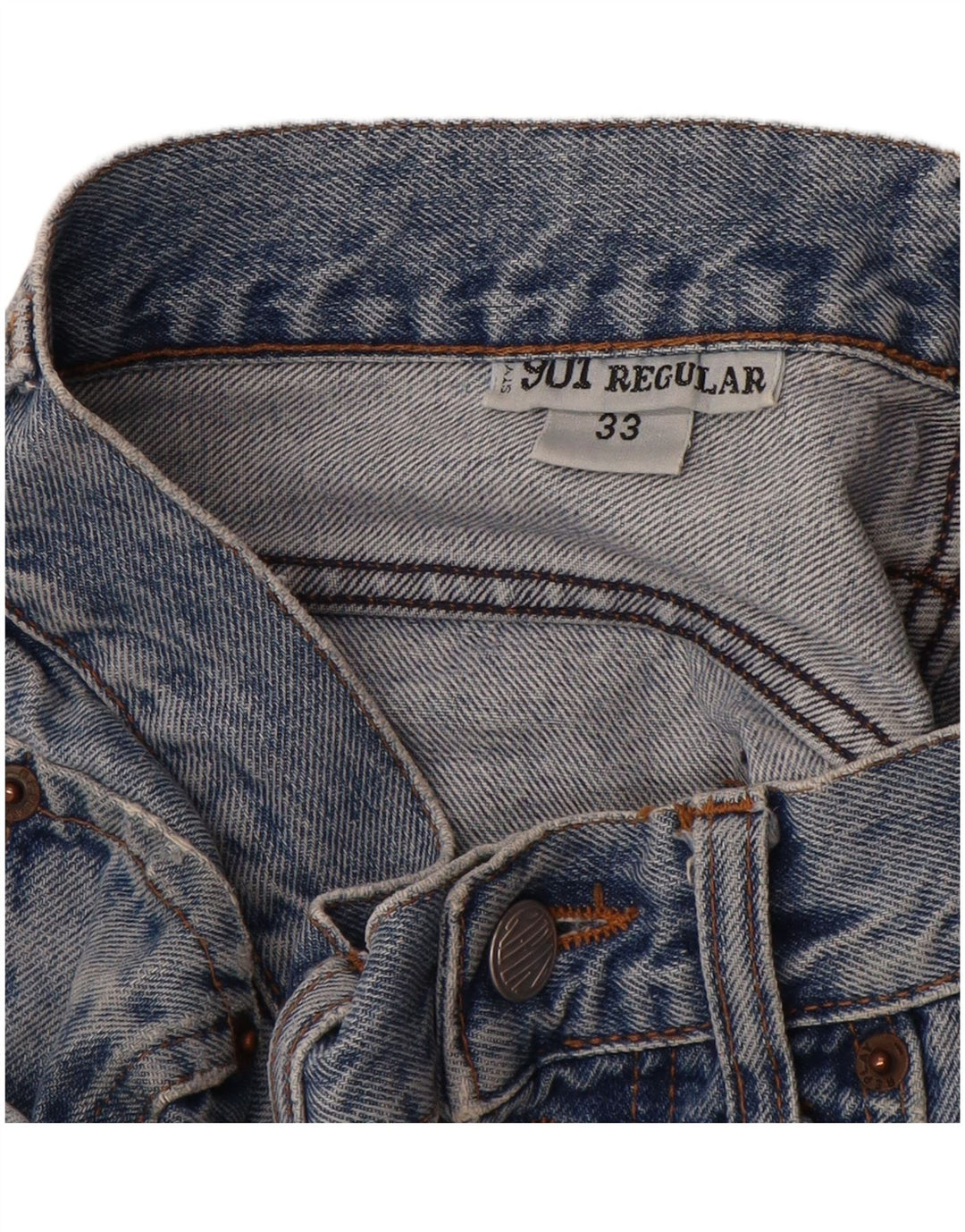 Męskie jeansy Replay 901 Regular Tapered W33 L30 Blue
