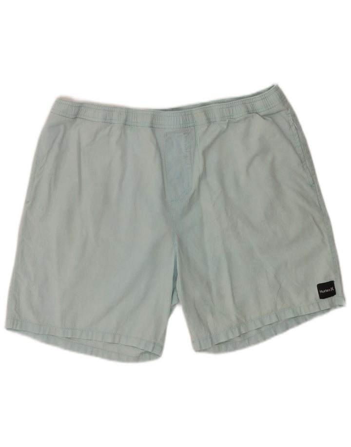 Męskie spodenki chino Hurley, duże, W36, niebieskie, bawełniane