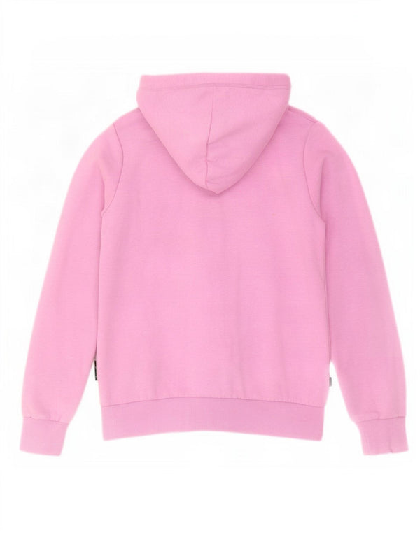 Damski sweter z kapturem Superdry UK 6 XS, różowy, bawełniany