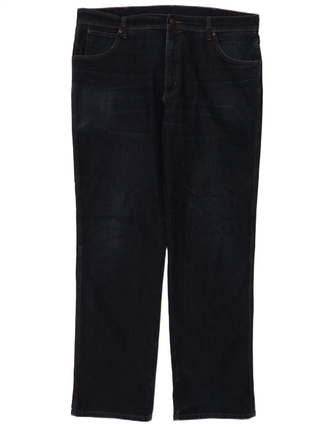 Damskie jeansy Wrangler o regularnym kroju W40 L34, granatowe, bawełniane