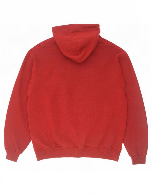 Męski sweter z kapturem Champion XL, czerwony, bawełniany