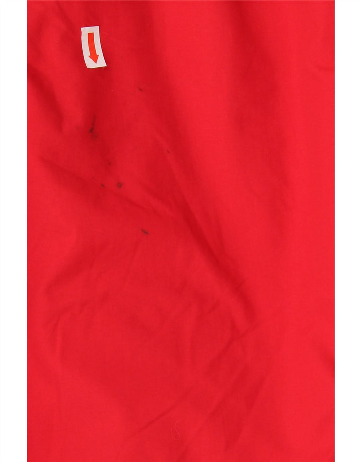 Męska kurtka wiatrówka THE NORTH FACE UK 44 2XL, poliester w kolorze czerwonym