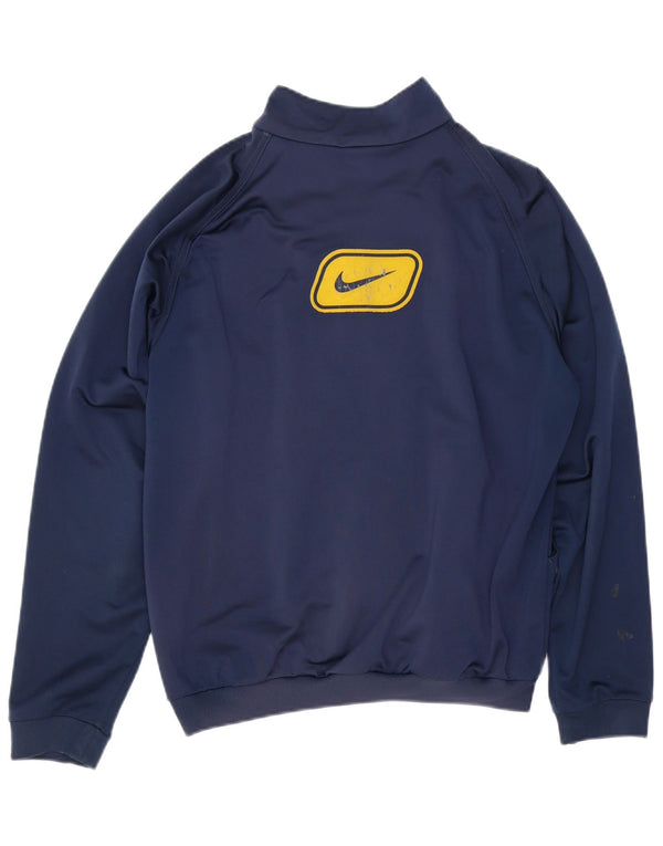 Chłopięca kurtka dresowa Nike Graphic 13-14 lat XL, granatowa, z blokami kolorów
